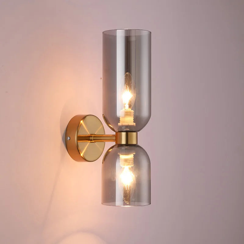 DecorBites™ Glass Ball LED Wall Lamps - Nordic Modern Wall Lights for Bedroom, Bathroom, Staircases