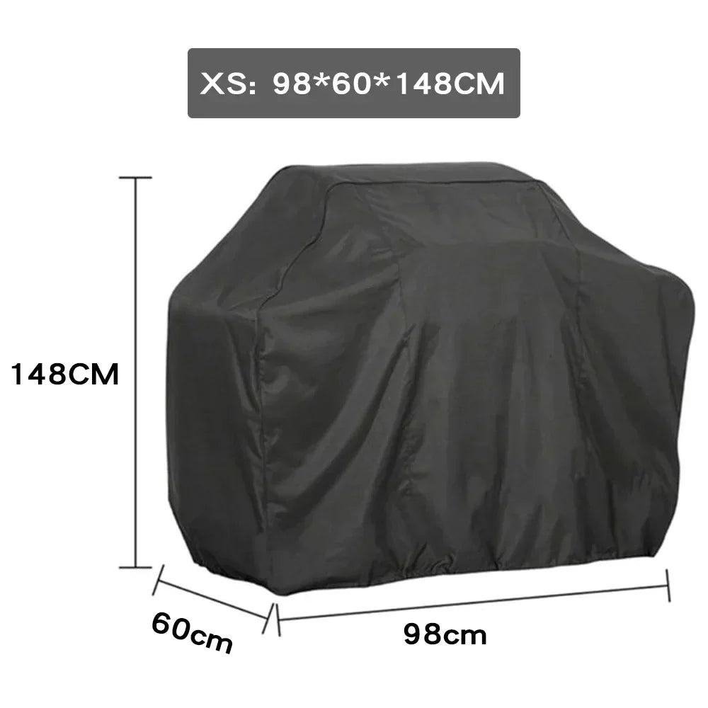DecorBites™ BBQ Grill Cover: Outdoor Waterproof Protector for Gas Charcoal Electric Barbecues