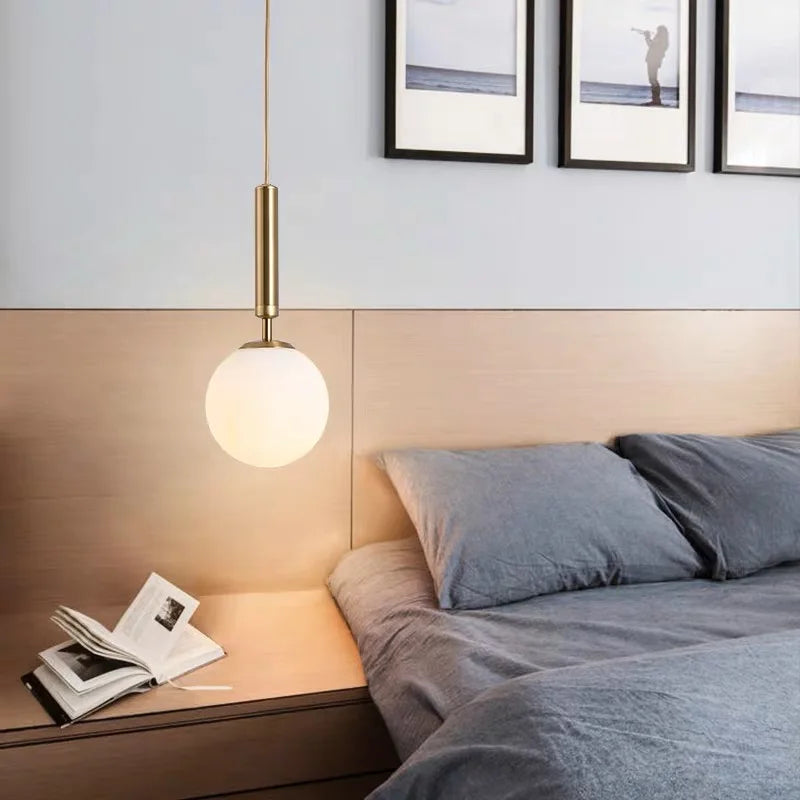 DecorBites™ Glass Chandelier Pendant Light for Modern Restaurant Decor
