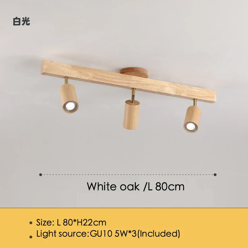 DecorBites™ Adjustable GU10 LED Ceiling Lamp for Home Lighting