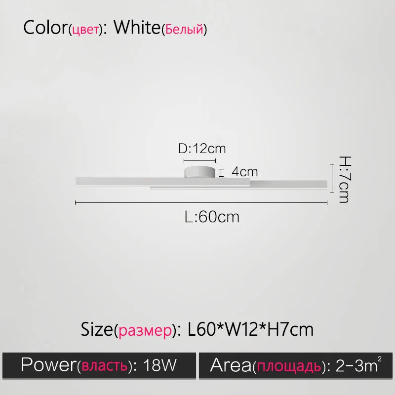 DecorBites™ 2023 Minimalist Nordic Ceiling Light for Living Room, Bedroom, Aisle & Balcony