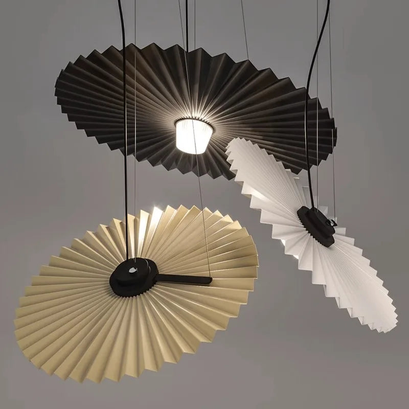 DecorBites™ Boomerang Wood Chandeliers - Nordic Wabi Sabi Wind Art LED Pendant Lamps