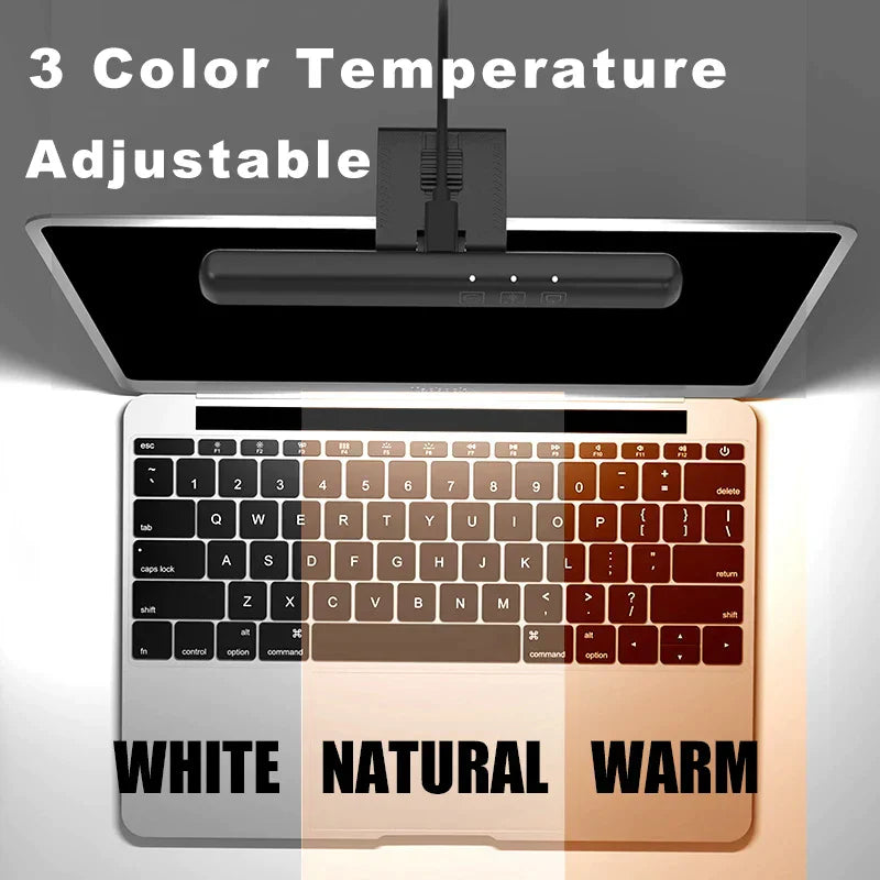 DecorBites™ LED Monitor Screen Light Bar Stepless Dimming USB Powered Desk Lamp