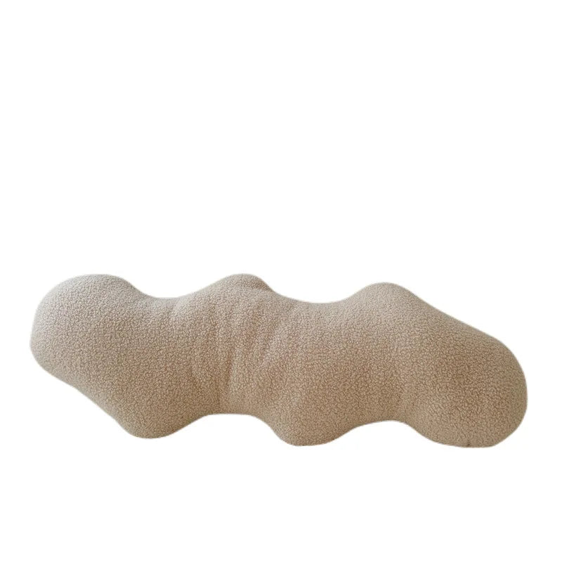 DecorBites™ Kids Comfort Knotted Cushion: Handmade & Bendable for Couch, Bed, Car, Office.