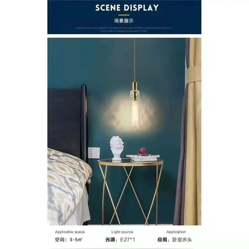 DecorBites™ LED Pendant Light for Home Decor - Modern Nordic Hanging Lamp
