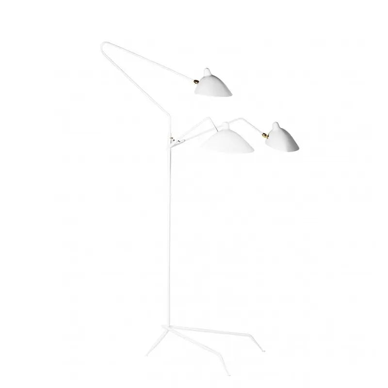 DecorBites™ Black Serge Mouille Tripod Floor Lamp - Loft Industrial Standing Lamp