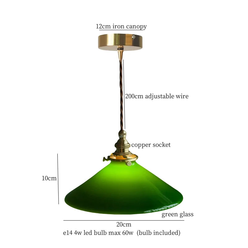 DecorBites™ Glass LED Pendant Lamp: Nordic Minimalism for Bedroom, Living Room, Kitchen & More