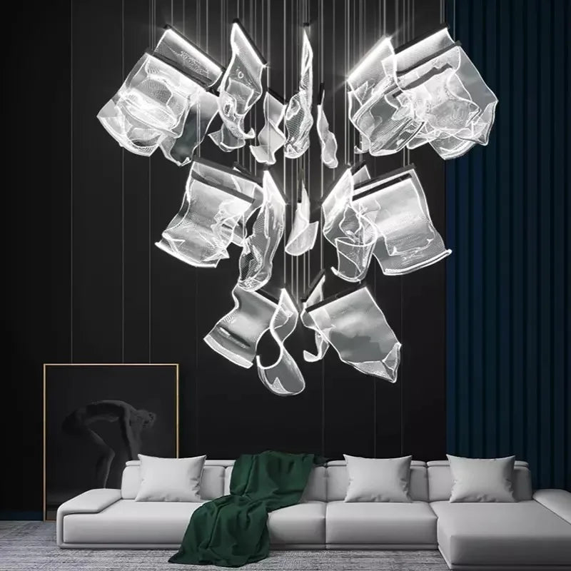 DecorBites™ LED Light Ceiling Chandelier for Modern Home Decor & Ambient Lighting