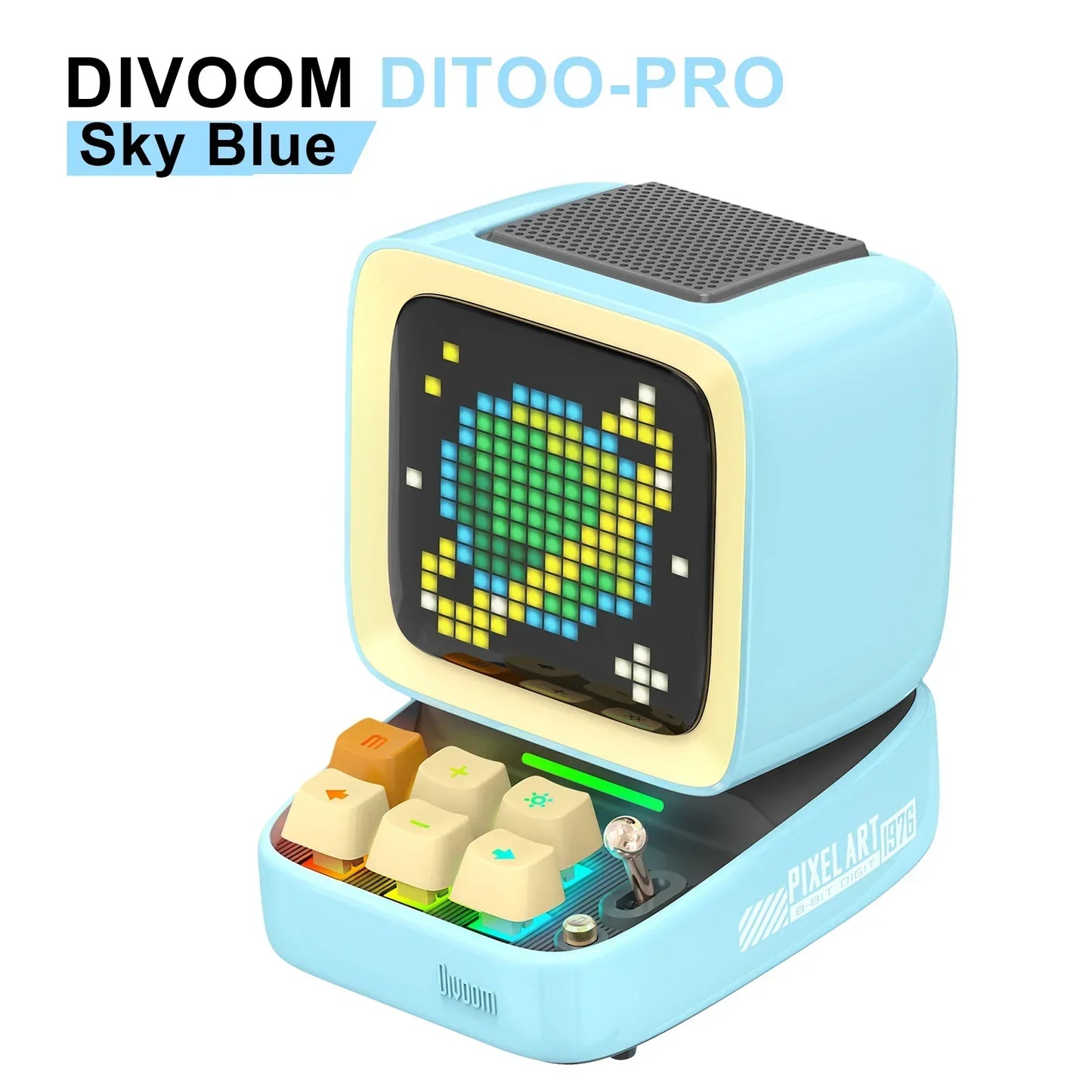 DecorBites™ Ditoo-Pro Retro Pixel Art Bluetooth Speaker Alarm Clock LED Display Board