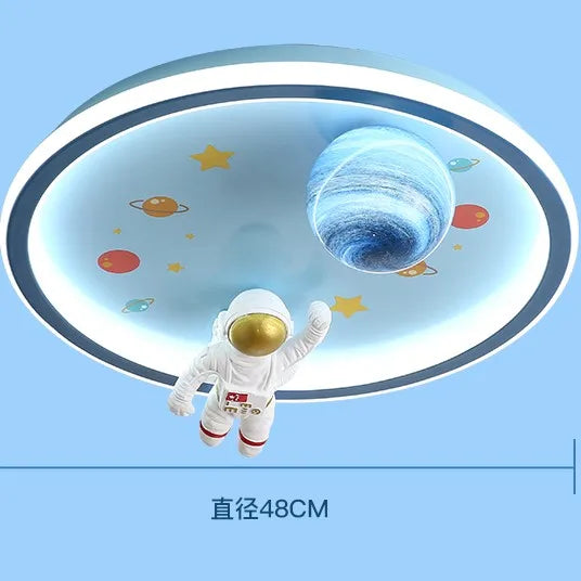 DecorBites™ Astronaut LED Ceiling Lights: Nordic Style for Kids' Room, Study, Restaurant Decor