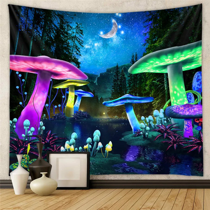 DecorBites™ Bohemian Decorative Tapestry Yoga Mat Sofa Blanket