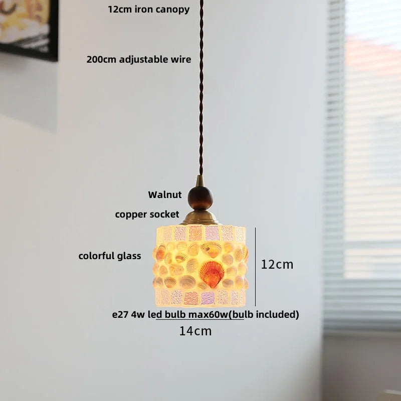 DecorBites™ Glass Ball LED Pendant Lights | Modern Kitchen Bar Restaurant Hanging Lamp