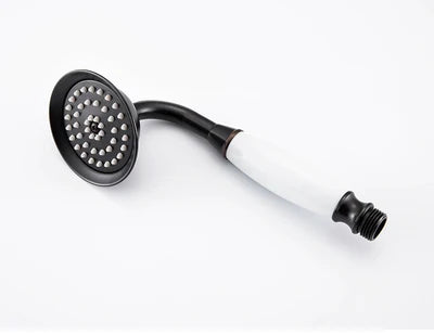 DecorBites™ Antique Handheld Shower Head with Holder, Plumbing Hose, and Toilet Bidet Sprayer