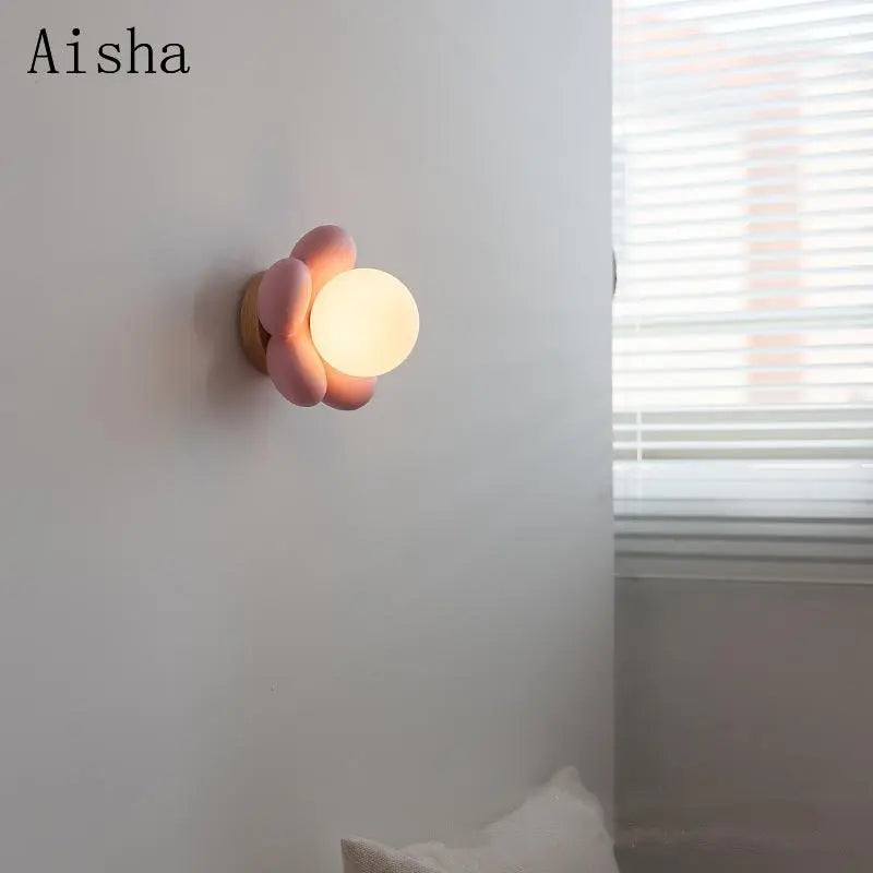 DecorBites™ Kids Amusement Park Flower LED Wall Lamp