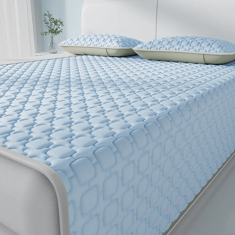 DecorBites™ Cooling Latex Pad | Anti-Slip Design | Multi-Layer Structure | Foldable Mattress