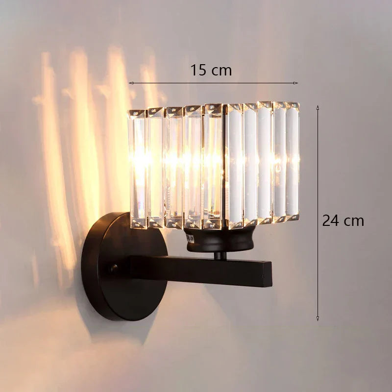 DecorBites™ Glass Shade Wall Lamp: Modern Minimalist Nordic HomeDecoraction & Living Room Lighting