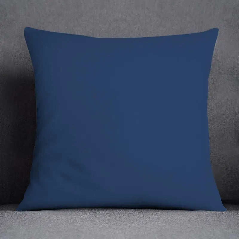 DecorBites™ Blue Geometric Floral Design Pillowcase - Modern Home Decor Cushion Cover