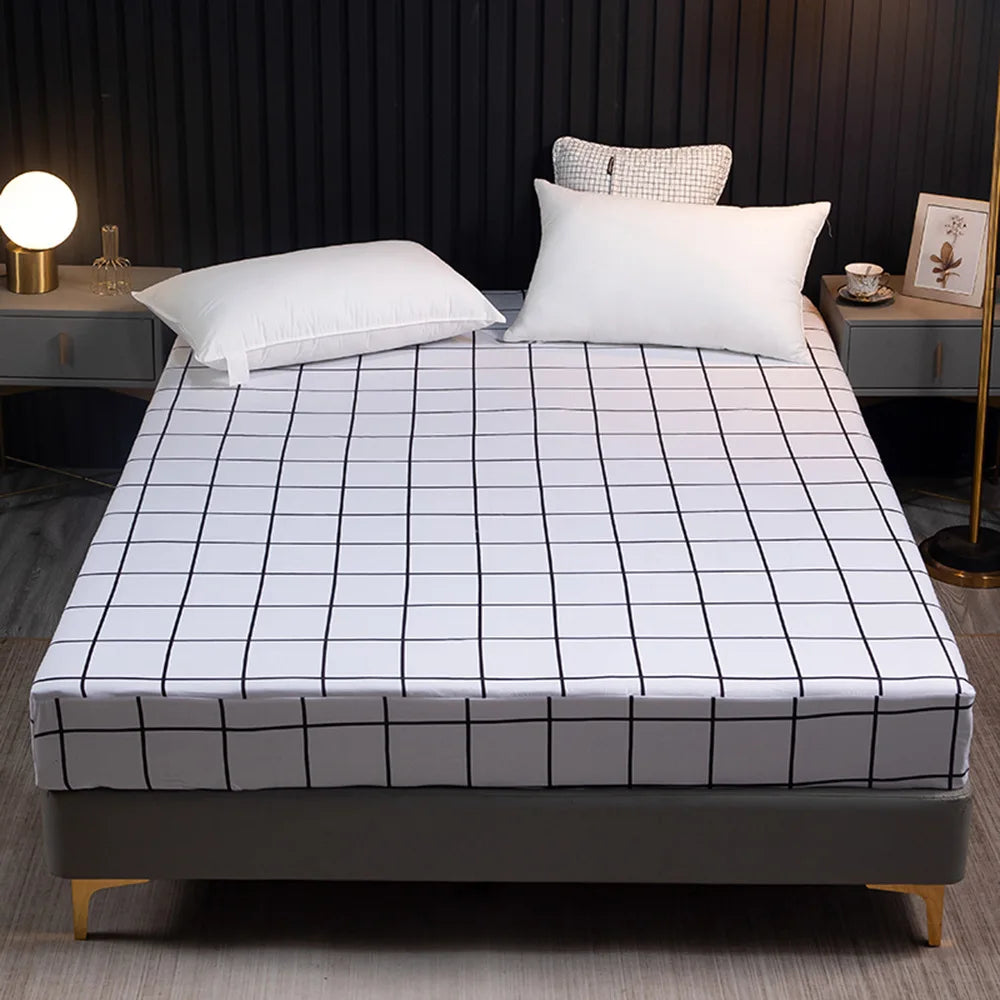 DecorBites™ Geometric Figure Sheet Set with 2 Pillowcases for Bedroom All Seasons