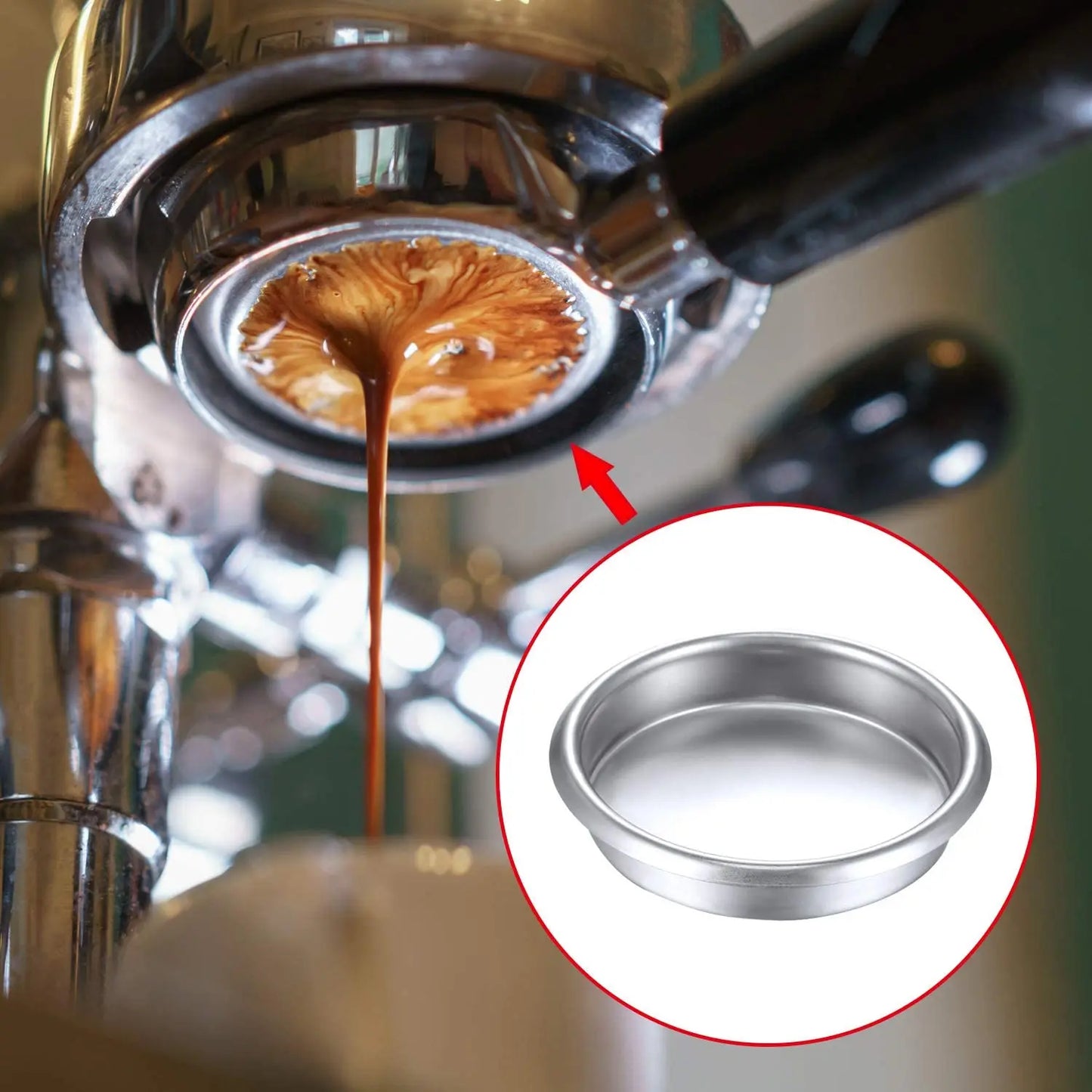 DecorBites™ Espresso Machine Cleaning Kit with Spoon and Brush