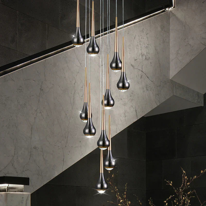 DecorBites™ Luxe Loft Chandelier: Nordic Modern Style for Living Room, Hotel, or Apartment