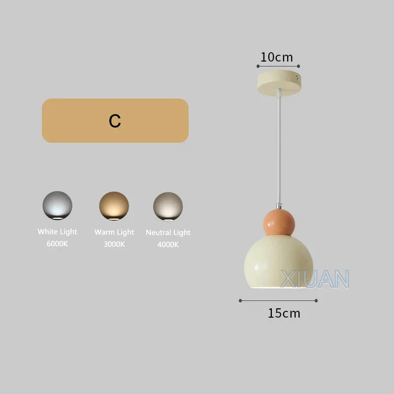 DecorBites™ LED Pendant Lamps for Bedroom Living Room Kitchen Dining Table Chandelier