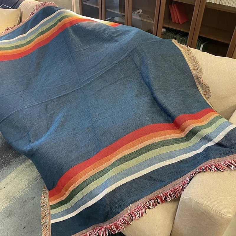 DecorBites™ Bohemian Nordic Leisure Throw Blanket
