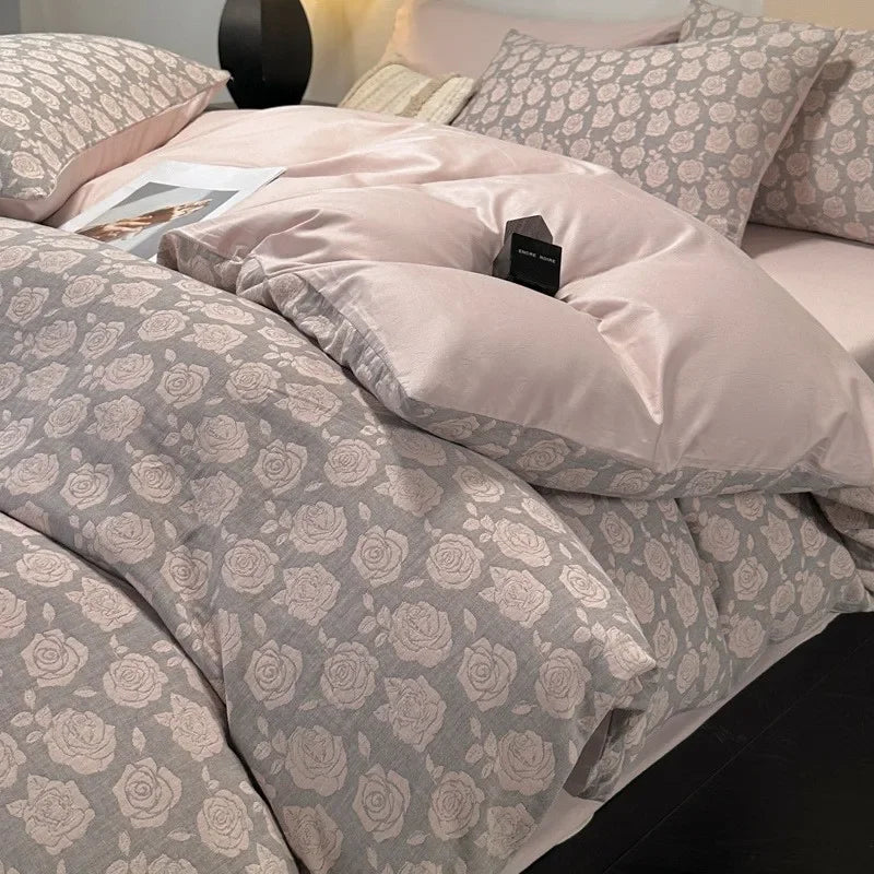 DecorBites™ Cotton Three-Layer 3Pcs Bedding Set - Soft, Breathable, and Comfortable