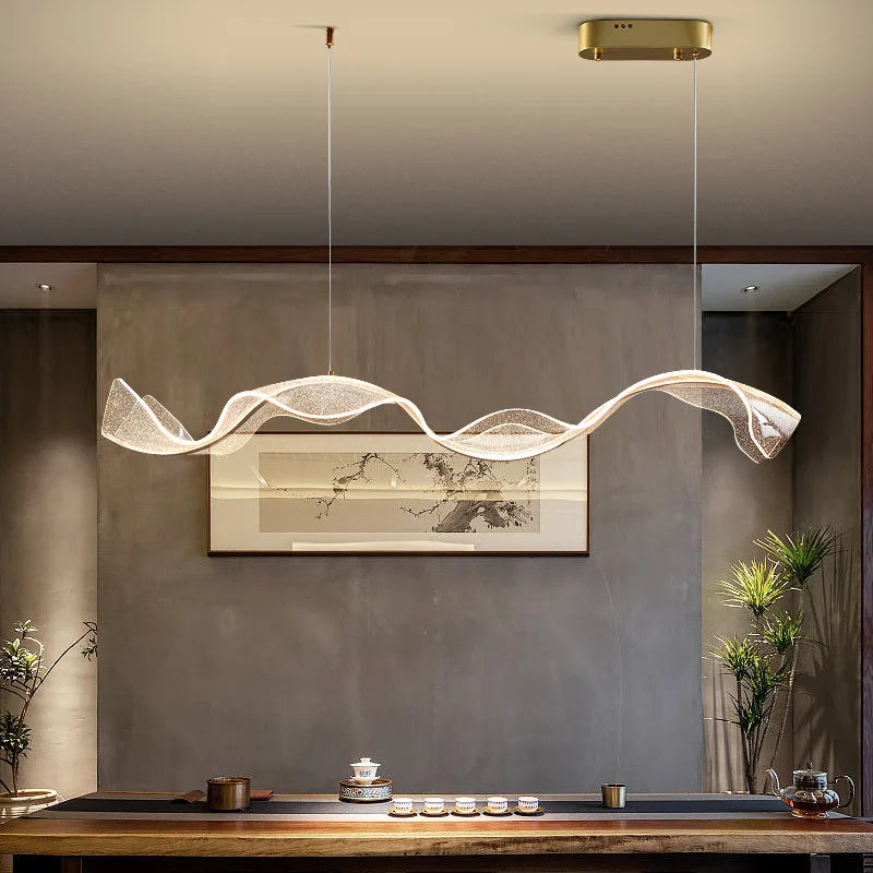 DecorBites™ Acrylic LED Pendant Lights for Dining Living Room Kitchen Chandelier