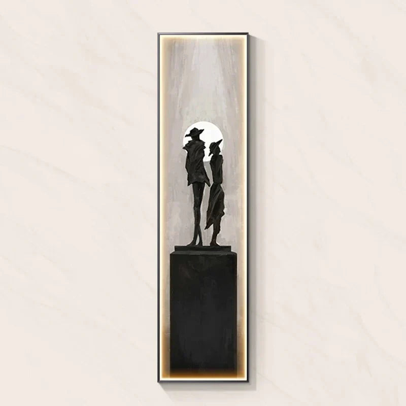 DecorBites™ Abstract Art LED Wall Lamp for Home Decor