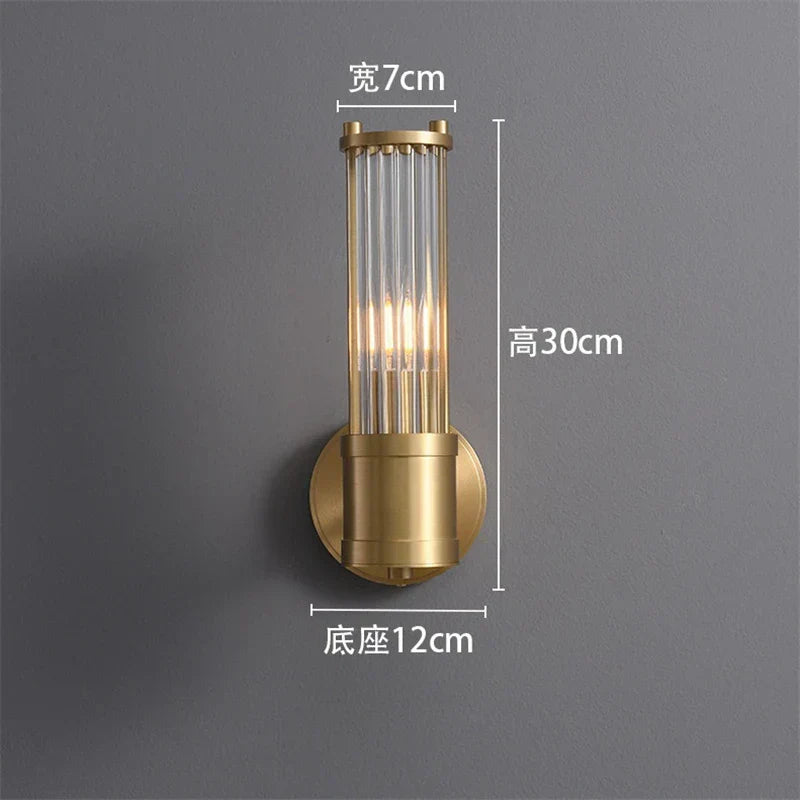 DecorBites™ Crystal LED Wall Lights for Luxury Art Living Room Bedroom: Elegant Indoor Lighting Solution