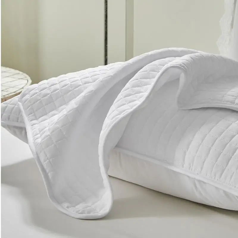 DecorBites™ Cotton Pillowcase: Breathable Pillow Core Cover for Ultimate Protection