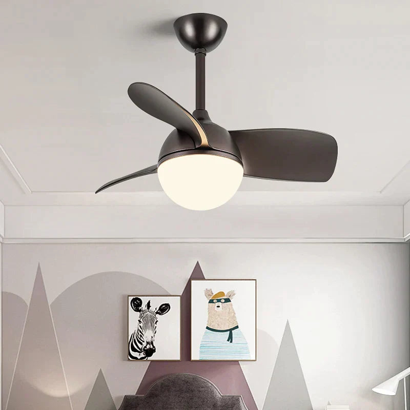 DecorBites™ Bedroom & Study Ceiling Fan Light with Mute Electric Fan Chandelier, 110V 220V