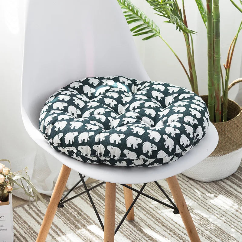DecorBites™ Bohemian Mandala Meditation Cushion Pouf for Living Room, Kids & Adults