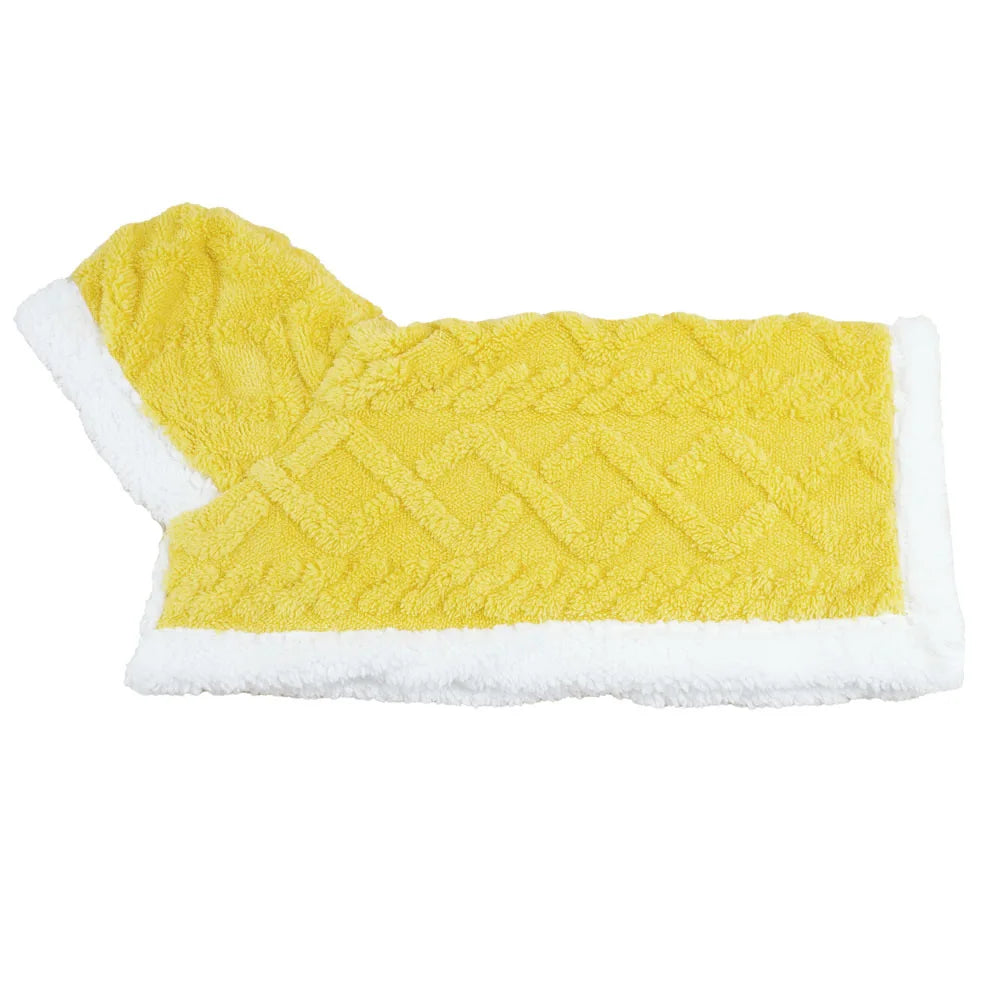 DecorBites™ Cozy Velvet Pet Blanket for Autumn/Winter Comfort