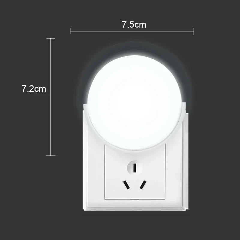 DecorBites™ LED Night Light for Baby Children Living Room Bedroom, EU Plug