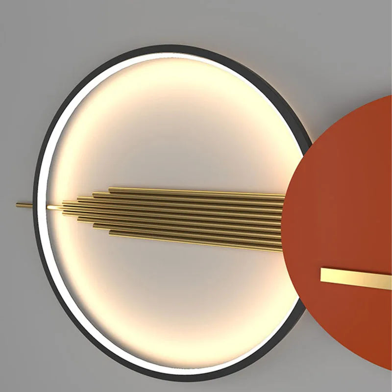 DecorBites™ Art Deco LED Wall Lamp 70/120cm Metal Sconce for Bedroom Parlor Hotel