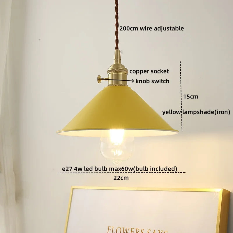 DecorBites™ LED Hanging Lamp Modern Style Nordic Pendant Lights Fixtures for Bedroom Living Room