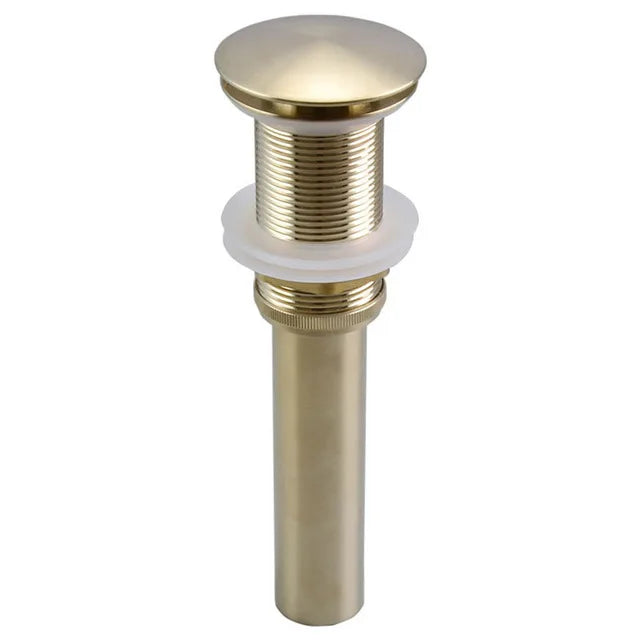 DecorBites™ Brushed Gold Black Stainless Steel Bathroom Faucet Hot Cold Basin Tap Sink Mixer
