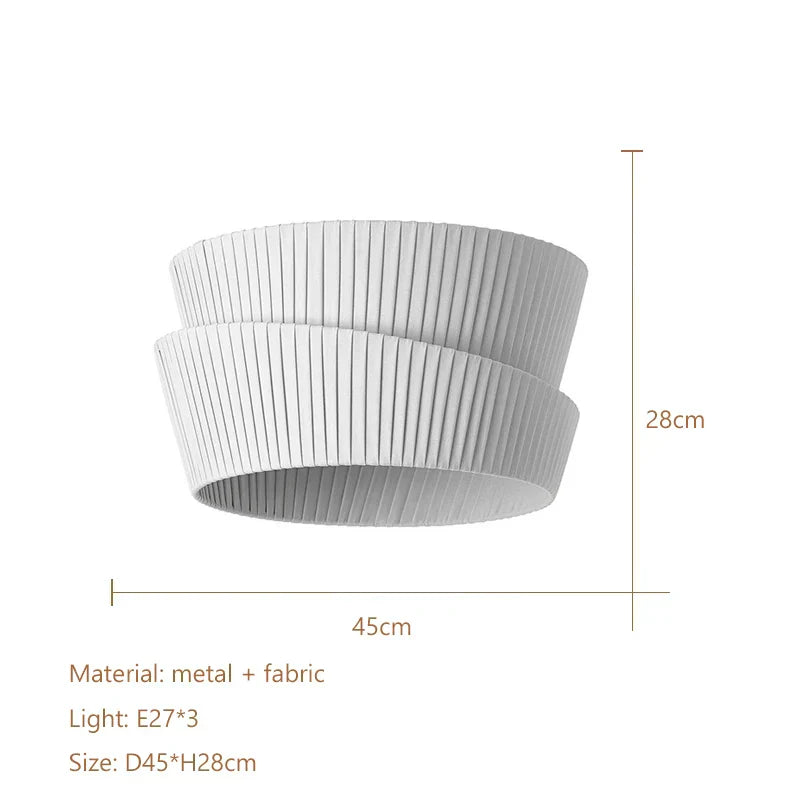 DecorBites™ Cream LED Ceiling Chandelier for Living Room Dining Bedroom