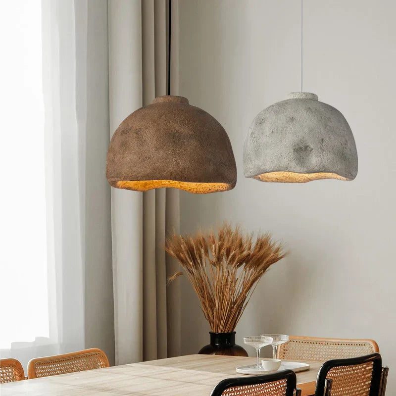 DecorBites™ Japanese Style Resin Pendant Lights for Home Decor and Lighting Needs