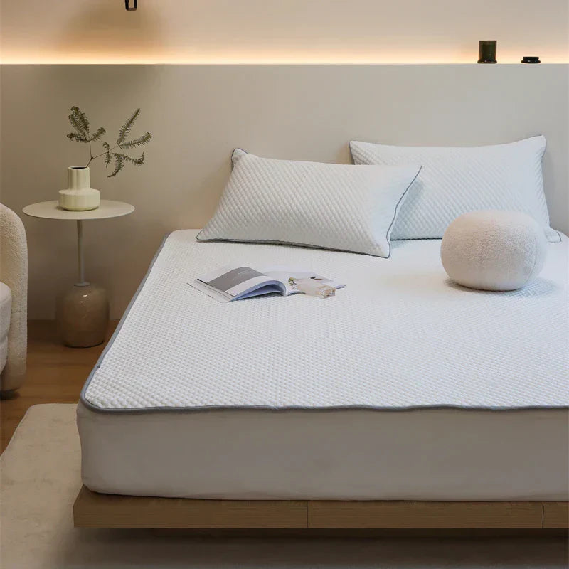 DecorBites™ Ice Bean Cooling Mat & Pillowcase Set - Premium Bed Cooling Technology