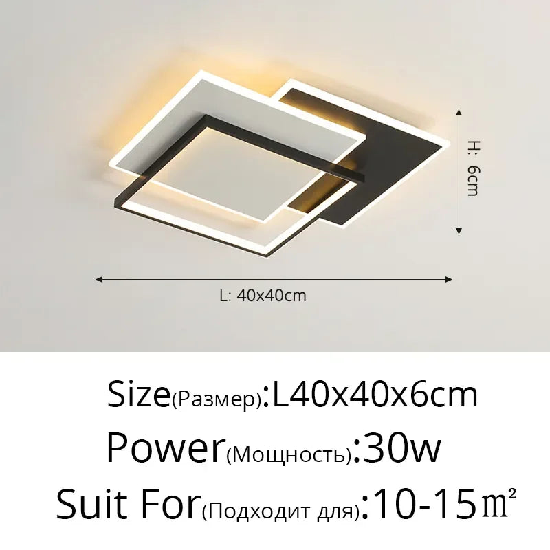 DecorBites™ LED Chandelier: Modern Dimming Lights for Home Living Dining Kitchen Bedroom Hall Lighting