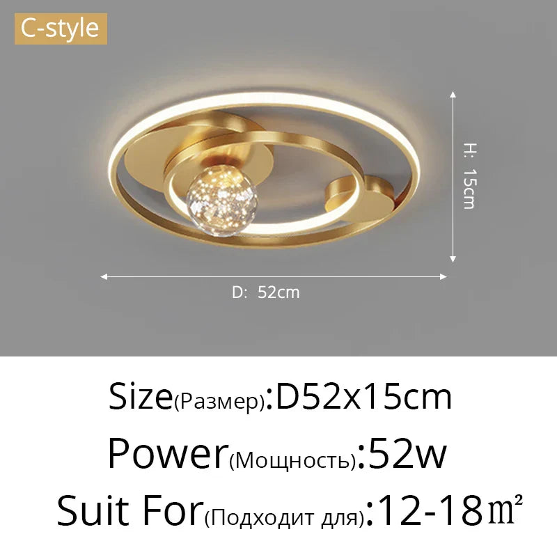 DecorBites™ Gypsophila Chandelier: Modern Ceiling Mounted Light for Home, Living Room, Bedroom