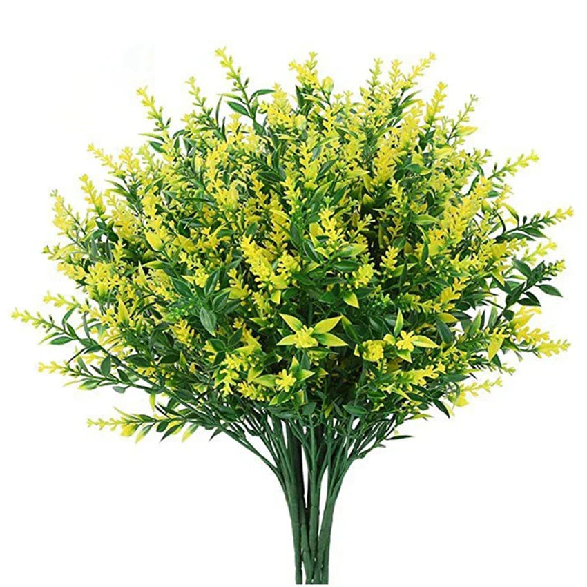 DecorBites™ Lavender Grass Plastic Flowers for Home Décor & DIY Photography