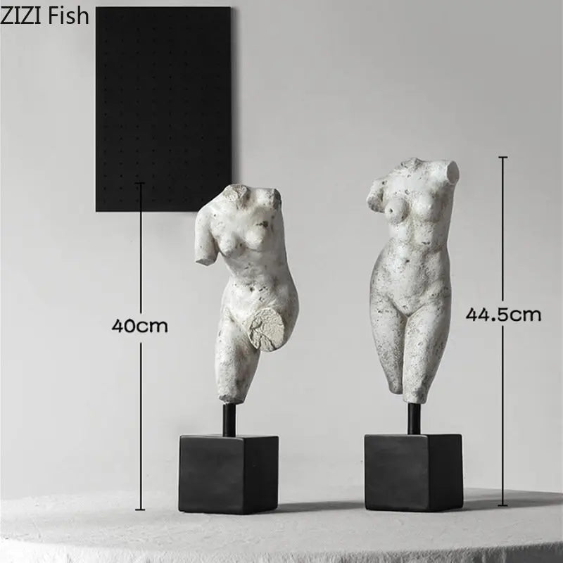 DecorBites™ Body Art Resin Sculpture Decor Ornaments