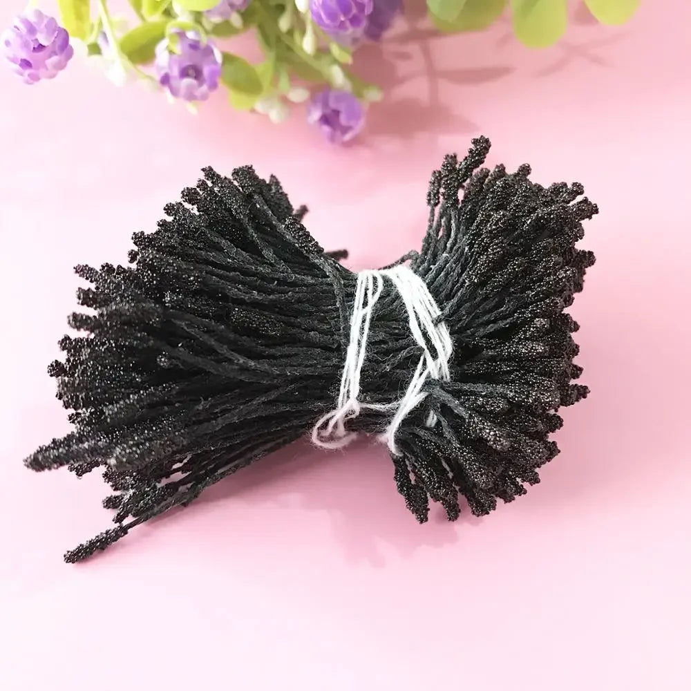DecorBites™ 200pc Mini Flower Stamen Pistil Wedding Decoration DIY Artificial Cards Flowers