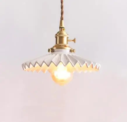 DecorBites™ Blue Glass Pendant Lights - Bedroom Dinning Living Room Fixtures