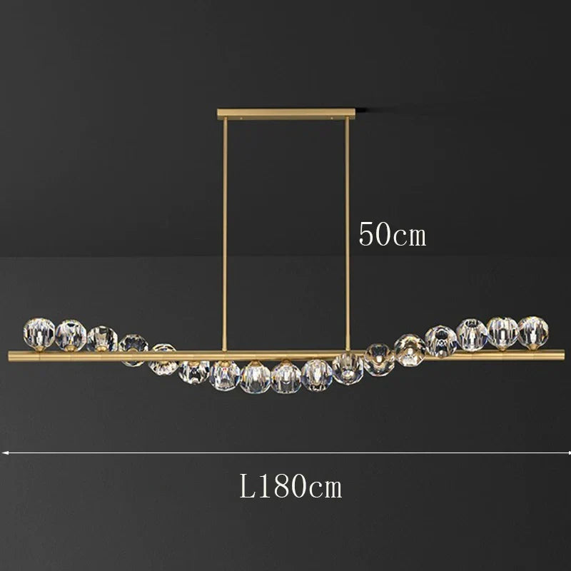 DecorBites™ LED Pendant Light Chandeliers for Modern Living & Dining Room Lighting