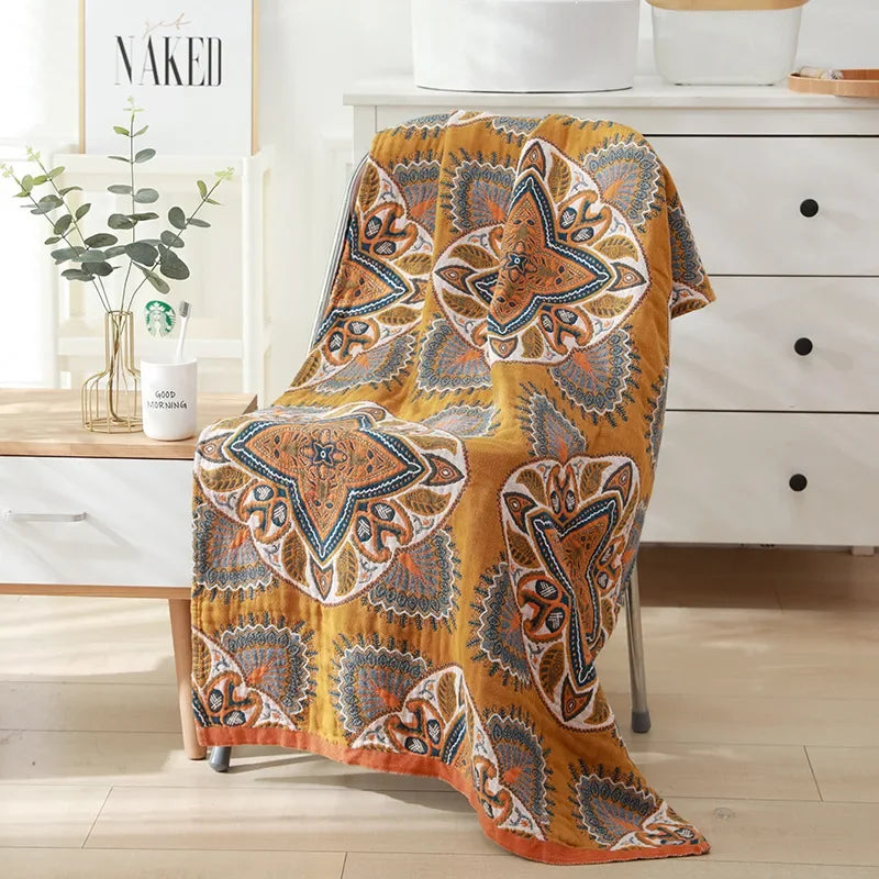 DecorBites™ Cotton Bath Towel - Soft & Absorbent 80x160cm - Large & Luxurious