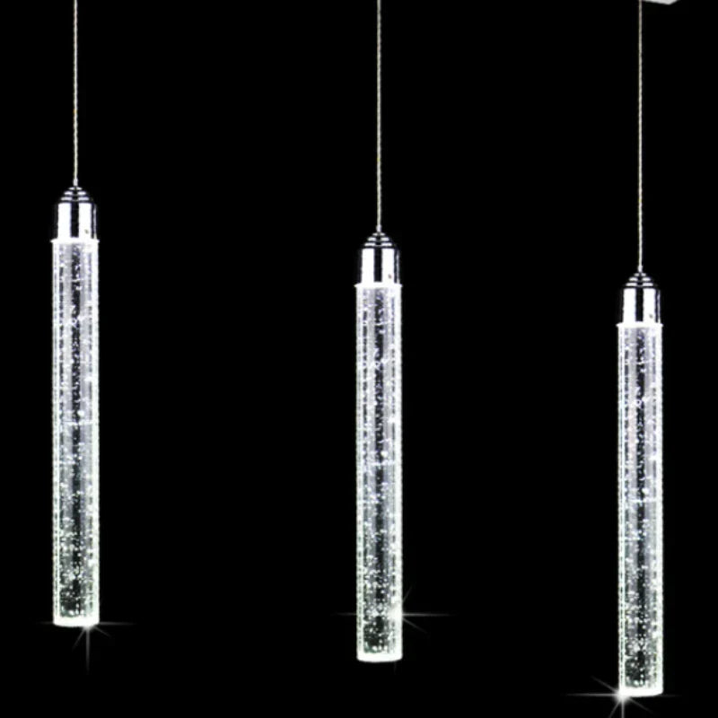 DecorBites™ Crystal LED Pendant Light for Dining Room, Living Room, and Bedroom